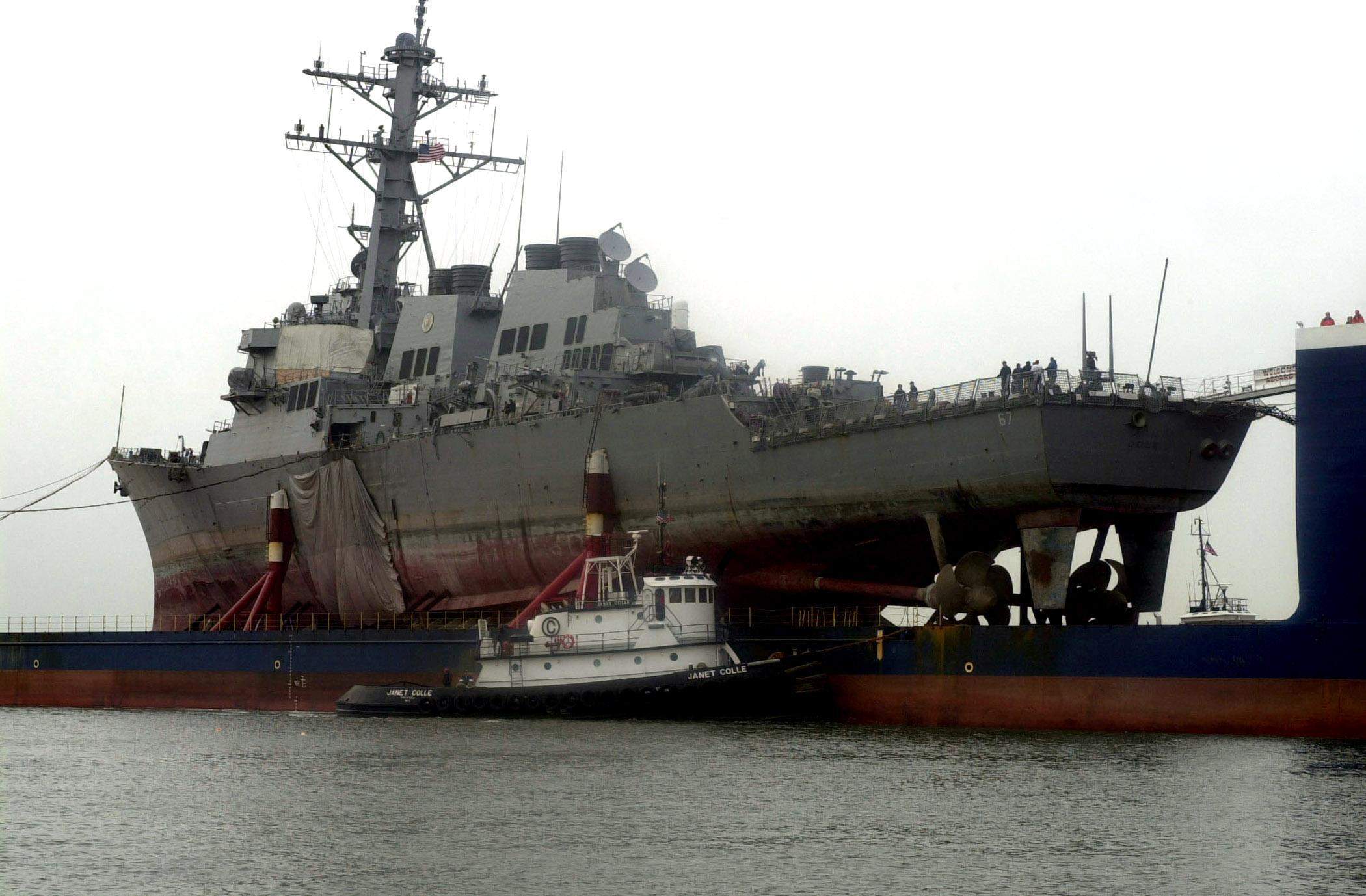 Haze Gray & Underway: USS Cole (DDG 67) - The Journey Home (Part III)